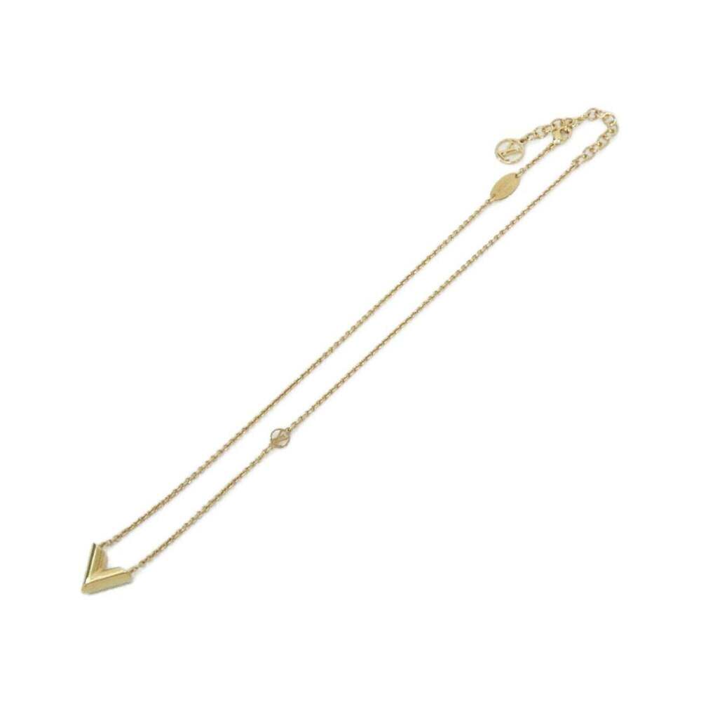 LOUIS VUITTON Gold Necklace - Picture 2 of 6